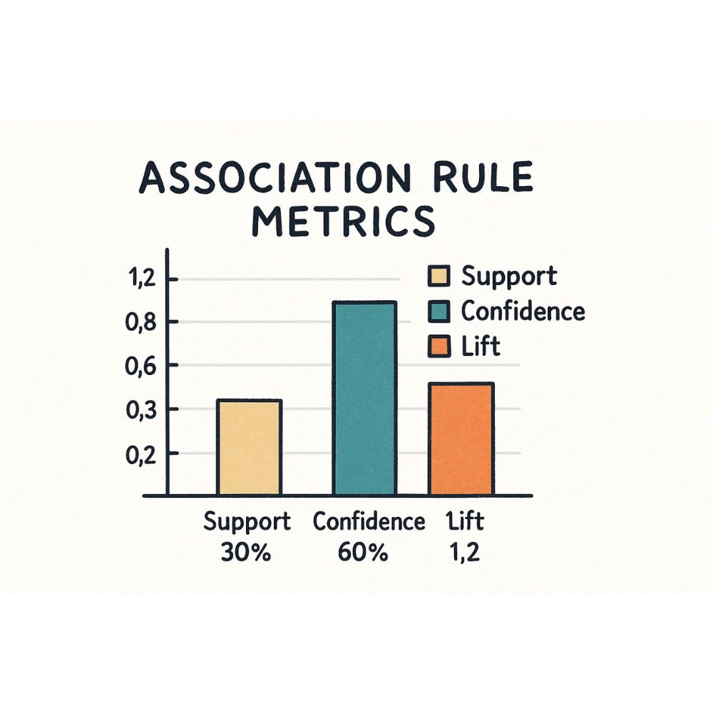 Market Basket Analysis using the Lift Metric Quantifying the increased probability of a purchase given the presence of another item, beyond random chance